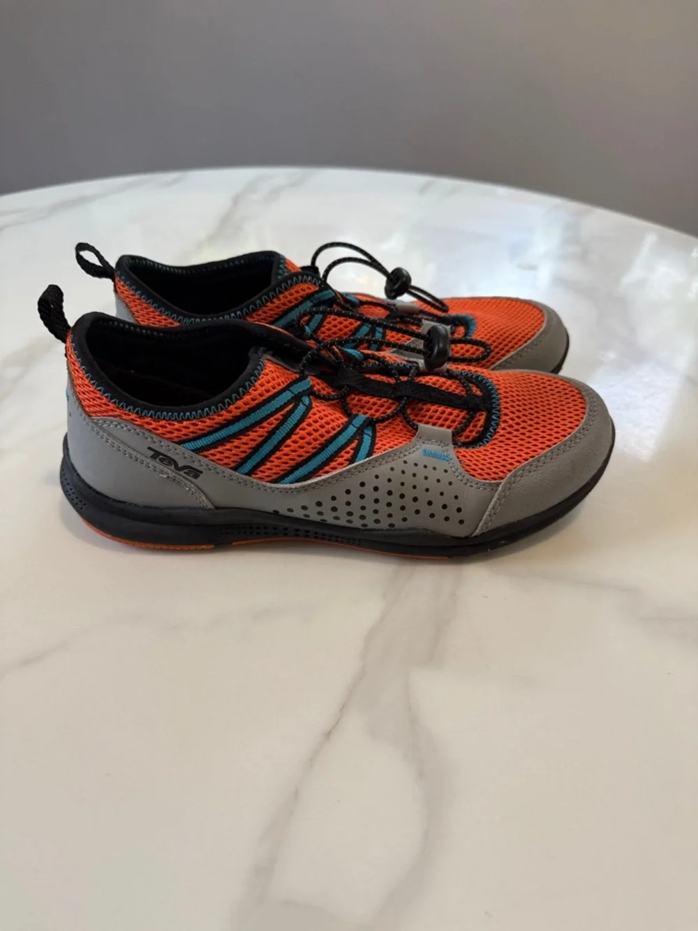 Teva Kids Orange and Teal Water Shoes